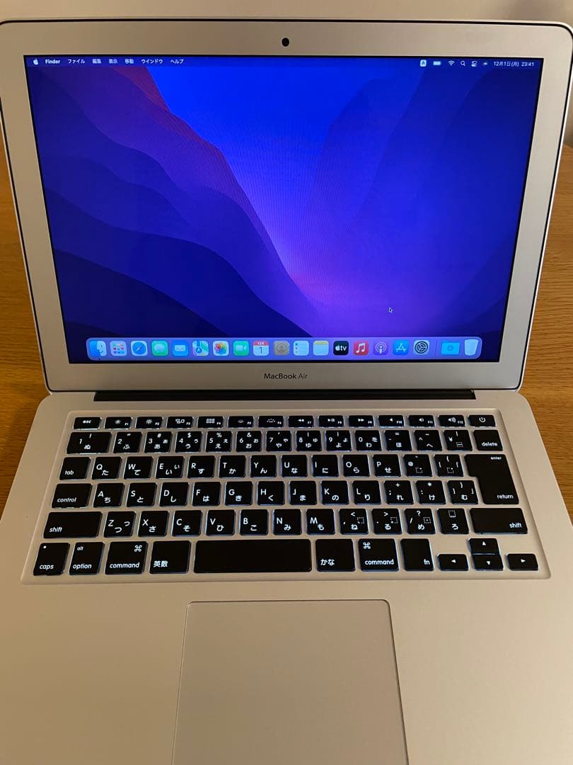 MacBook Air シルバー 2015 メモリー512GB 元箱付き