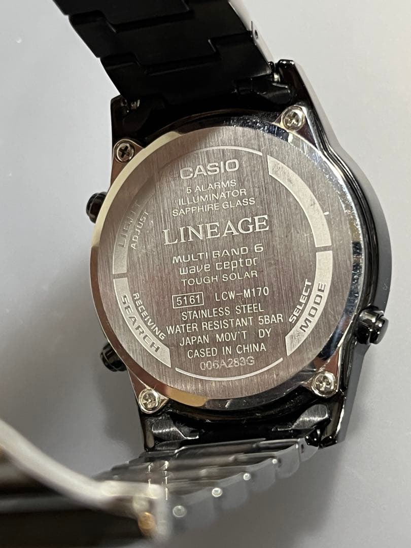 CASIO LINEAGE Tough Solar 腕時計