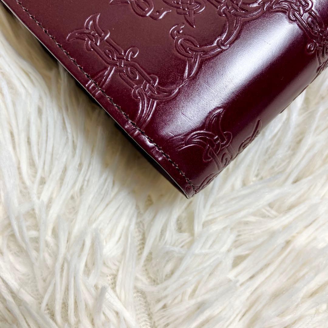 【未使用級】 アルセラピィ フィセルローズ がま口 フォールドウォレット