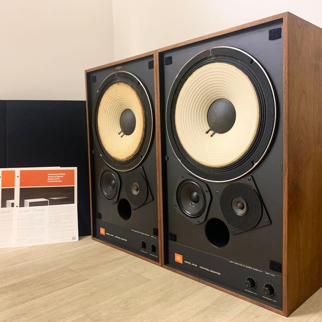 JBL 4311B ウォルナット スピーカー ペア