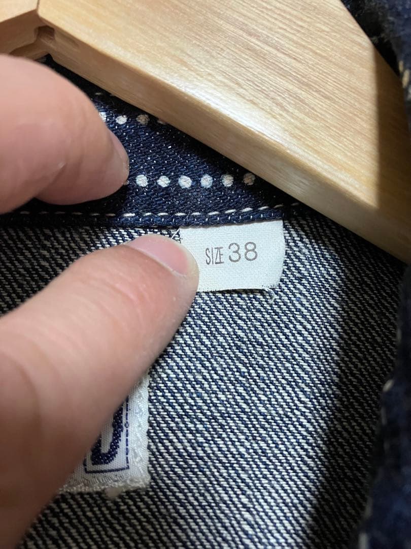 ロ*ク様 【美品】FLATHEAD ウォバッシュ デニムシャツ サイズ38 70