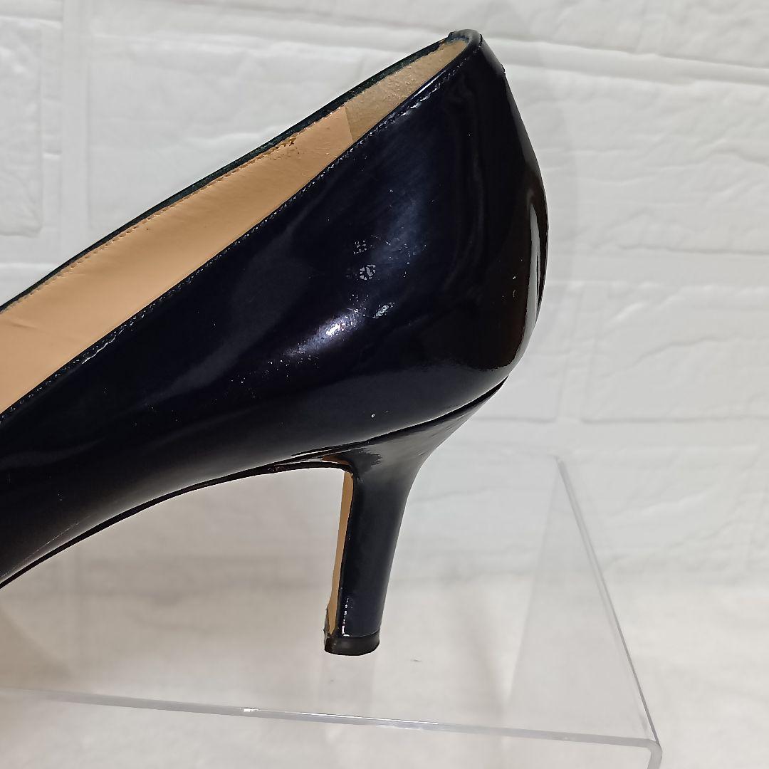 PELLICOアネッリ✨️人気色✨️ダークネイビー ポインテッドトゥパンプス