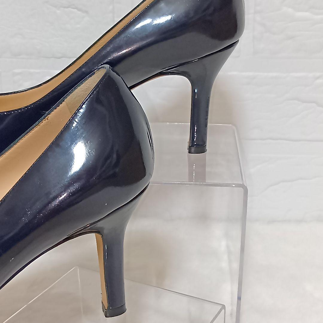 PELLICOアネッリ✨️人気色✨️ダークネイビー ポインテッドトゥパンプス