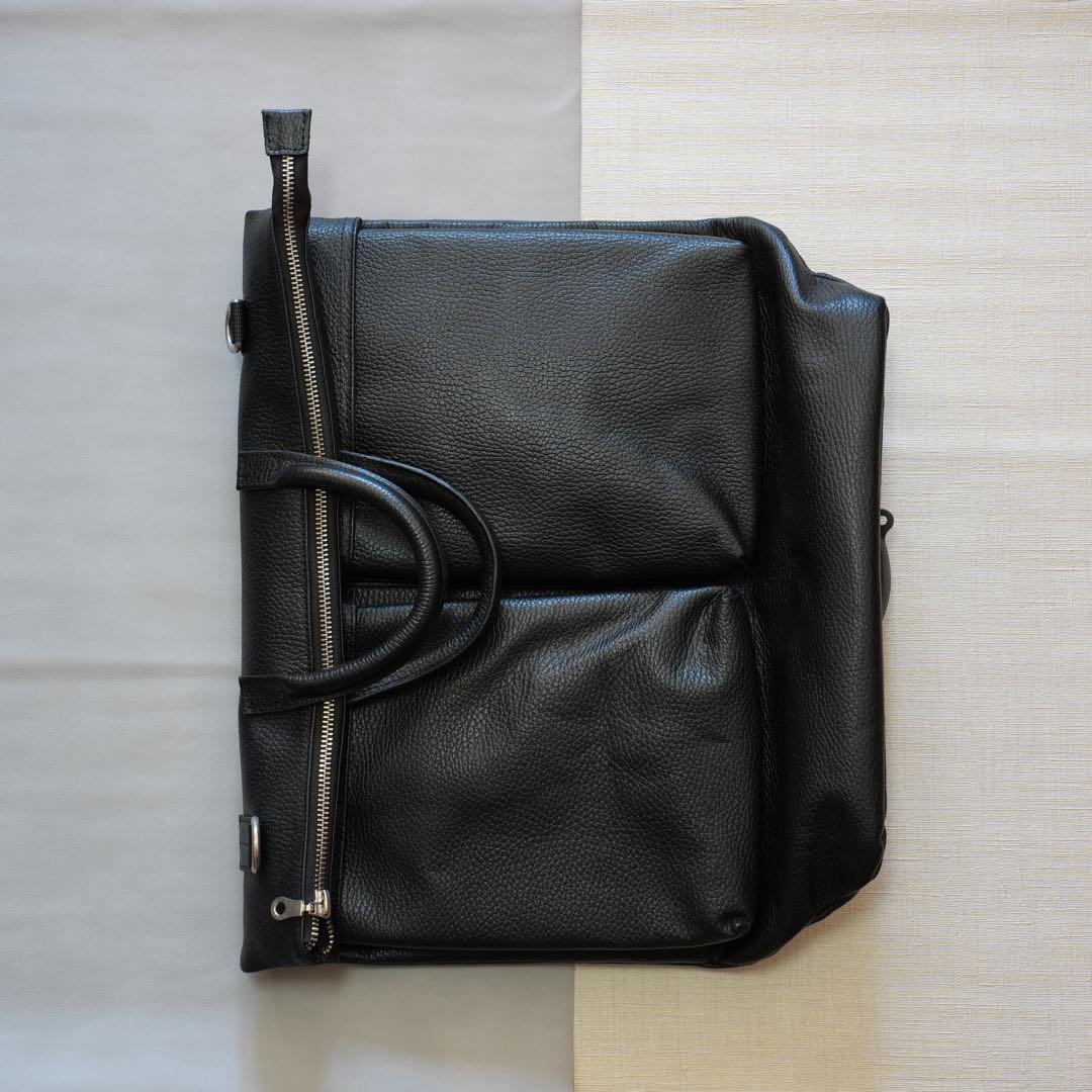 【未使用】Firsthand／レザーヘルメットバッグ／牛革／2WAY