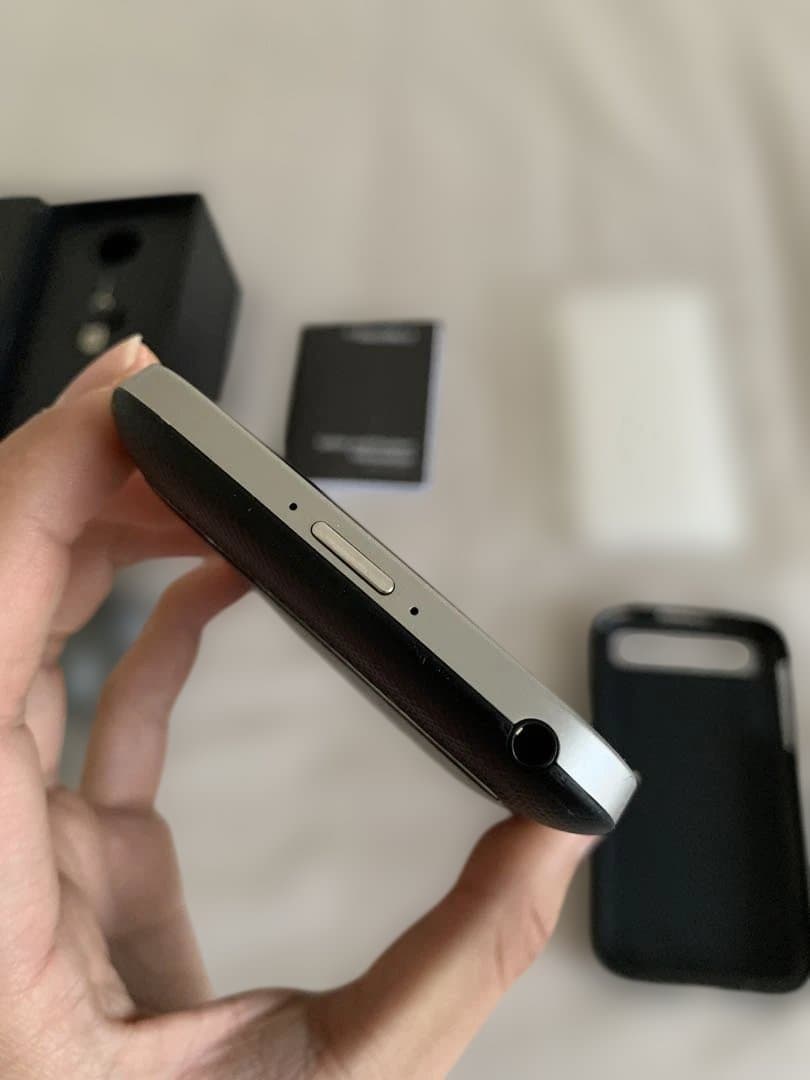 超美品ブラックベリーQ20ブラックフルセット