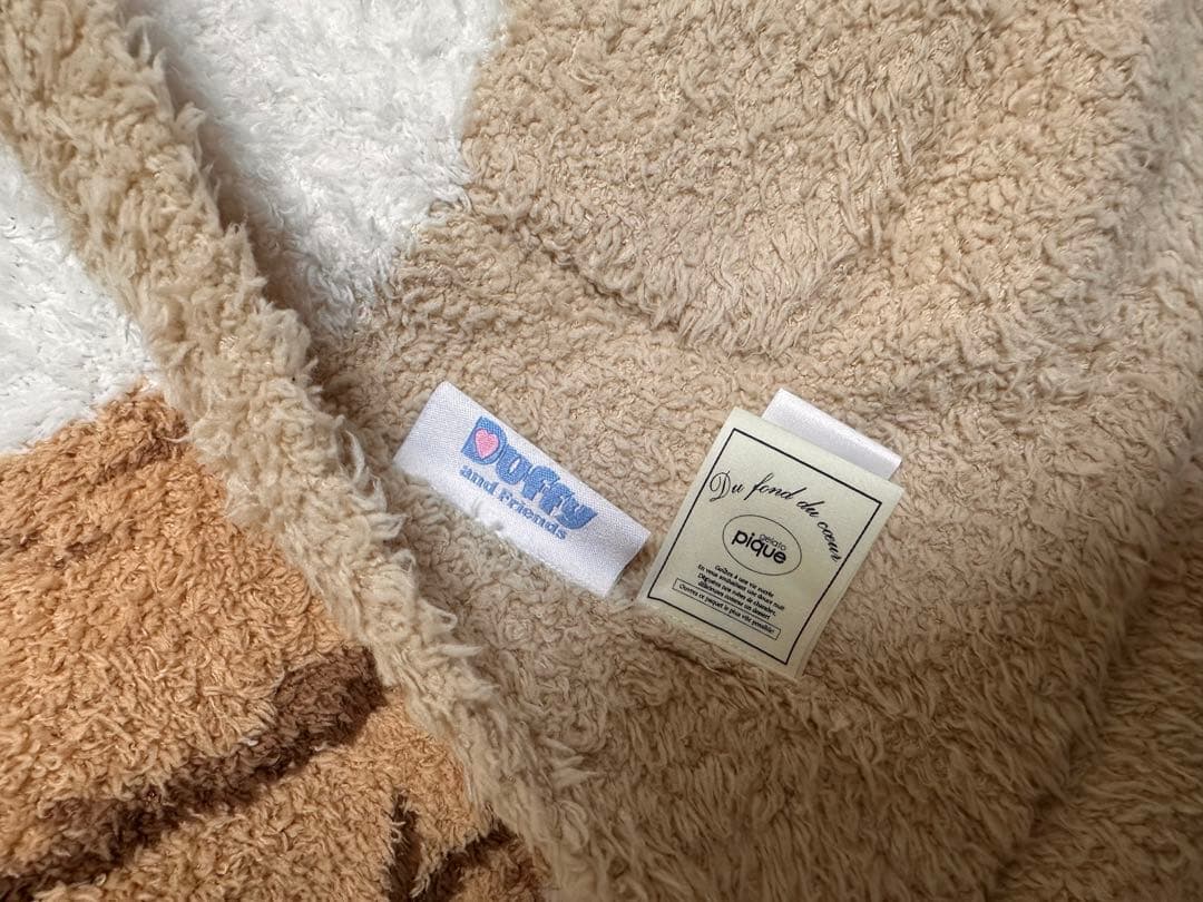 ダッフィー　ジェラピケ　コラボ　ブランケット