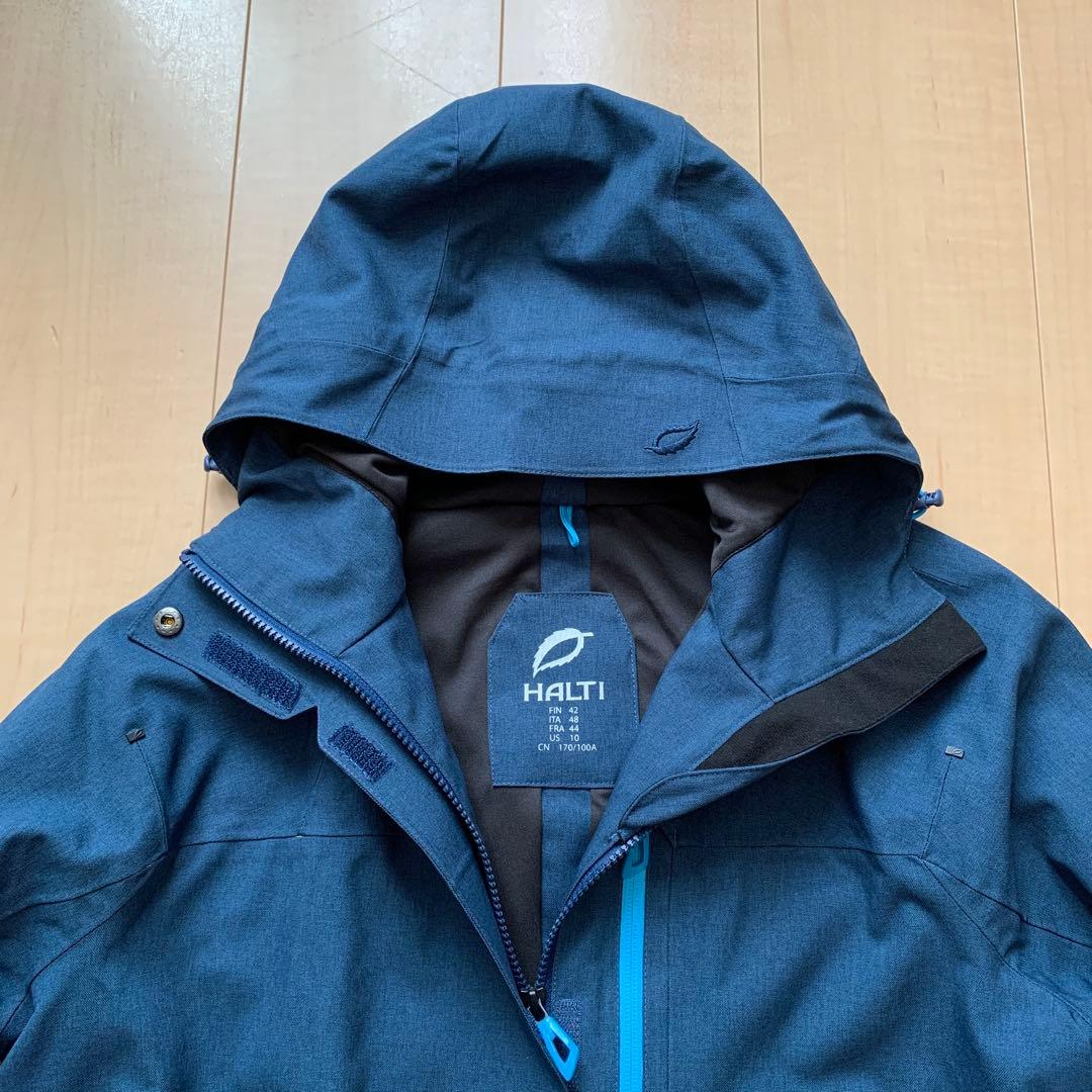 HALTI フード付きジャケット ダークブルー