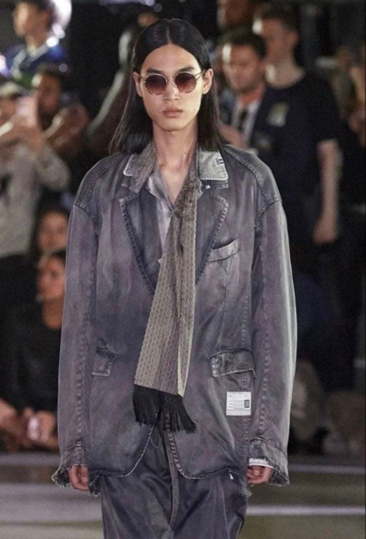 メゾン ミハラヤスヒロ24ss タイグラデーションシャツ