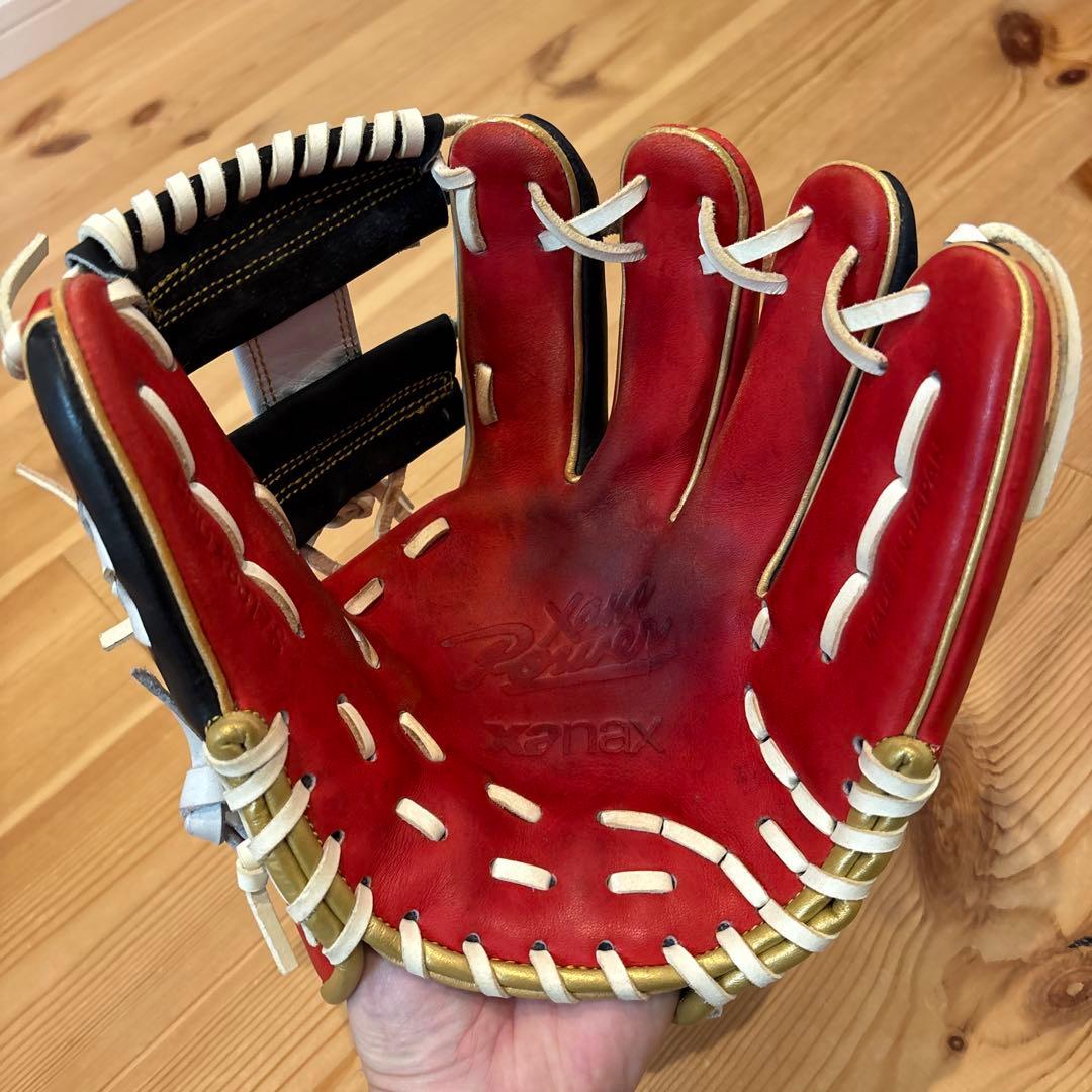G*N様 ザナックス　軟式野球グローブ 右投げ内野手用　ザナパワー