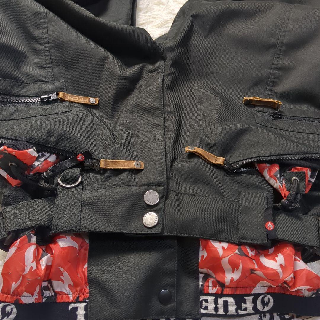 【人気✨FUEL✨L】スノー スノボ ウェア セットアップ 上下 総柄