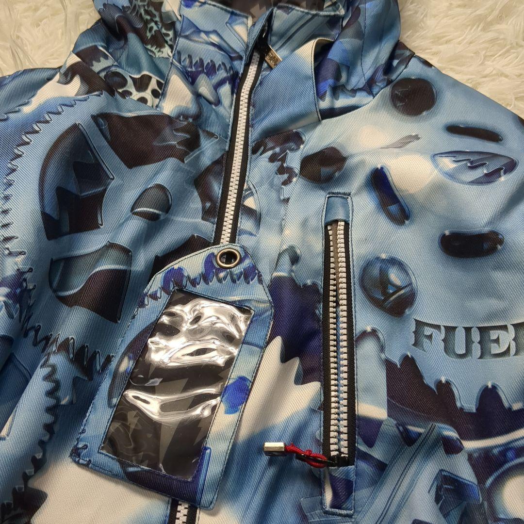 【人気✨FUEL✨L】スノー スノボ ウェア セットアップ 上下 総柄