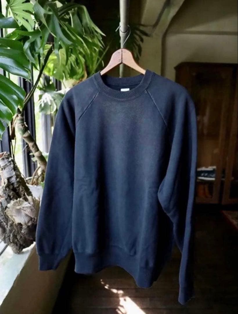 A.PRESSE Vintage Sweatshirt スウェット 黒 3 L