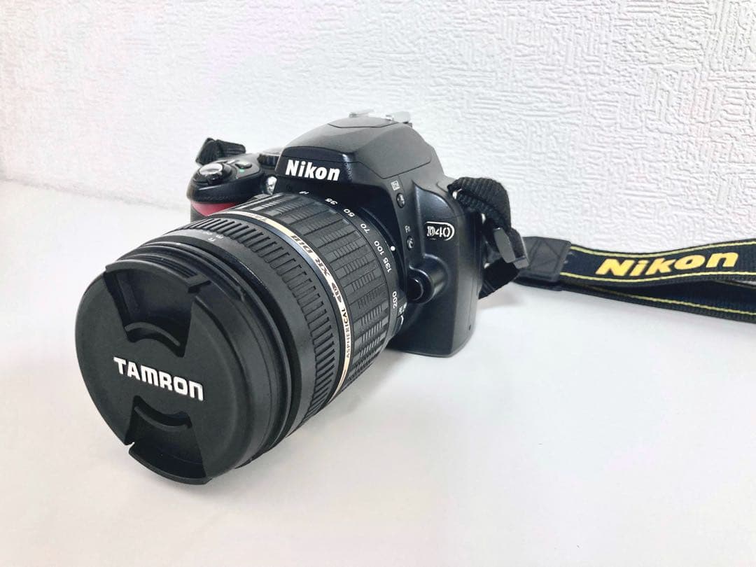 NikonD40 デジタル一眼レフ美品レンズセット 購入後早く配送いたします