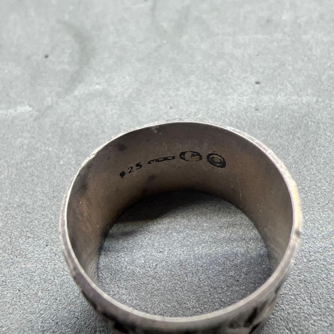 アクセサリー old mod harley davidson flame ring #21