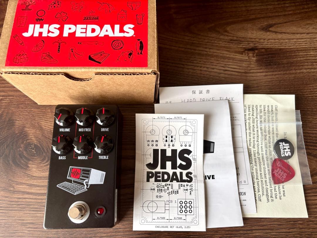 【今週まで】JHS PEDALS HARD DRIVE ギターエフェクター