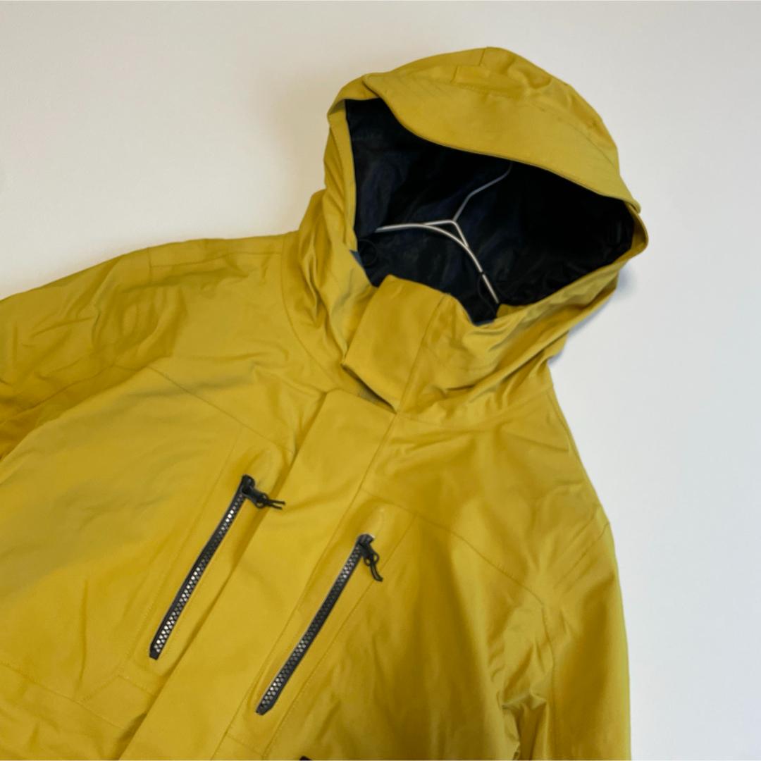 6679 ボルコム　ジャケット　メンズ　ゴアテックス　スノボウェア　イエロー