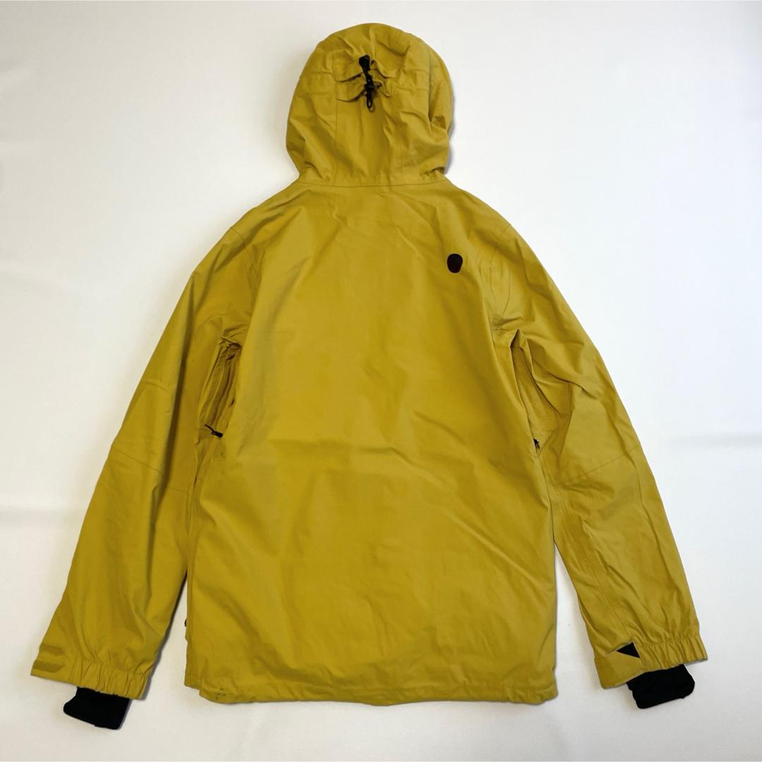 6679 ボルコム　ジャケット　メンズ　ゴアテックス　スノボウェア　イエロー