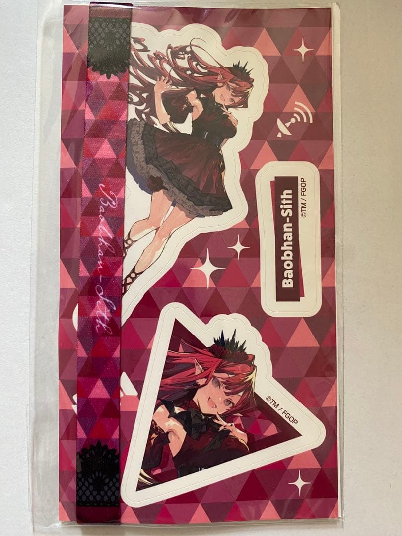 FGO モルガン バーヴァンシー スマホバンド ステッカーセット