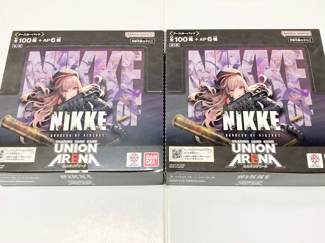 新品未開封 2boxセット NIKKE 勝利の女神 ユニオンアリーナ テープ付き