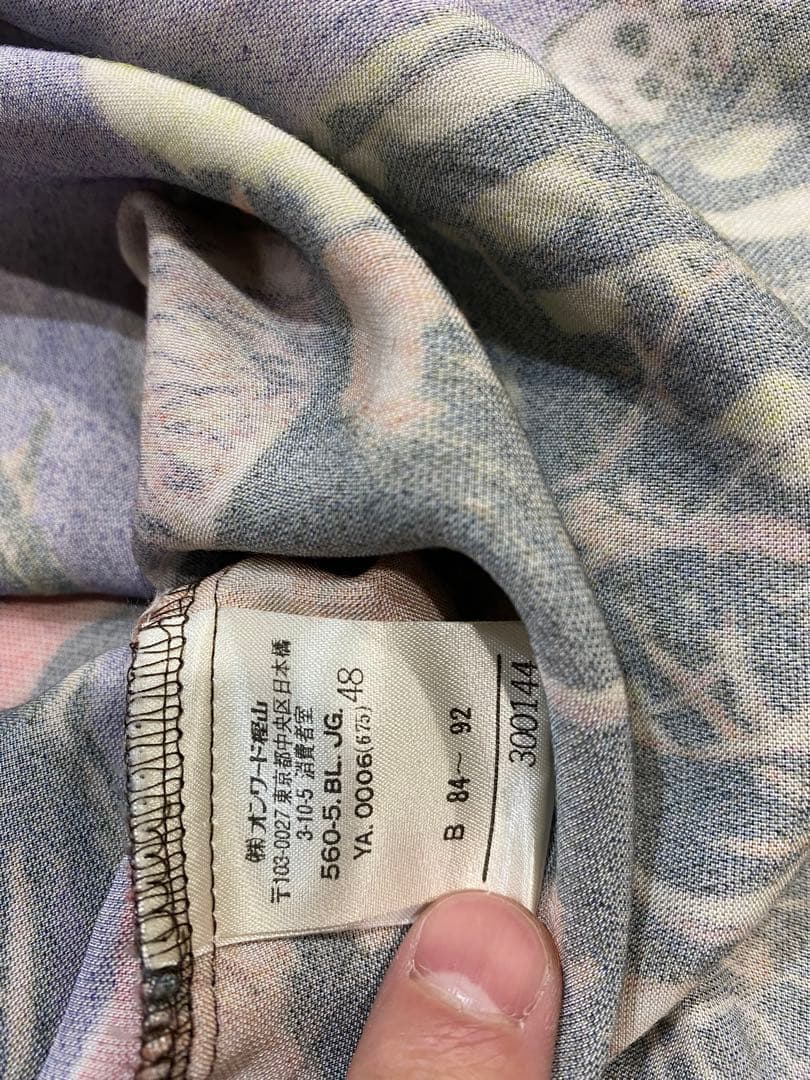 JeanPaulGAULTIERジャンポールゴルチェベルベットシャツヴィンテージ