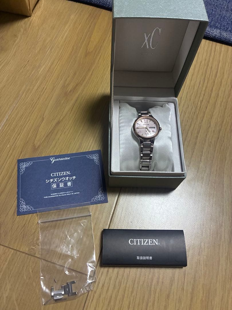 ぱ*る様 【美品】CITIZEN XC シチズン クロスシー 腕時計 EW322