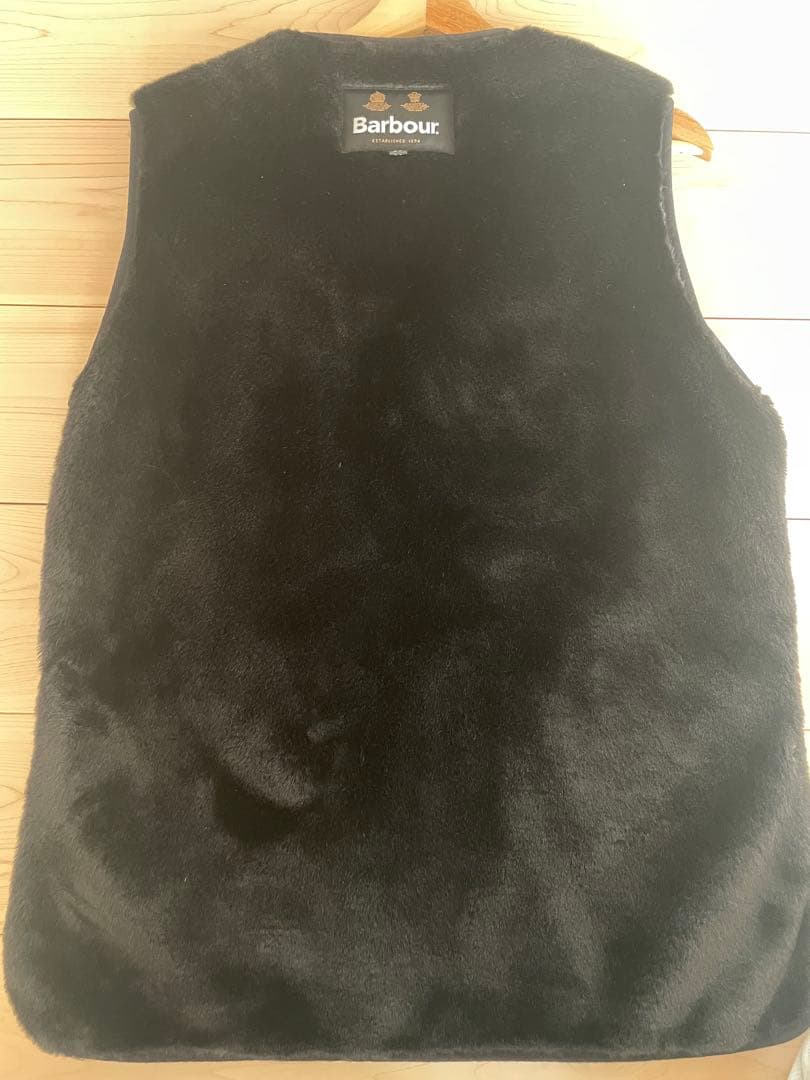 【美品】バブアー　ファーベスト　サイズ38