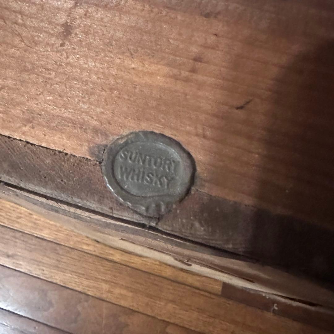 壽屋　サントリーウィスキー　初期　木箱　希少です