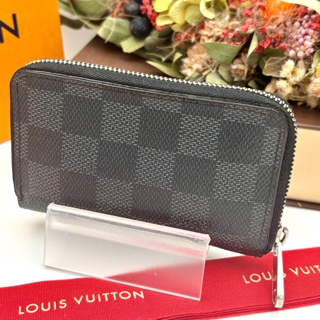 ルイヴィトン ダミエ グラフィット ジッピーパース 小銭入れ 財布 ケース