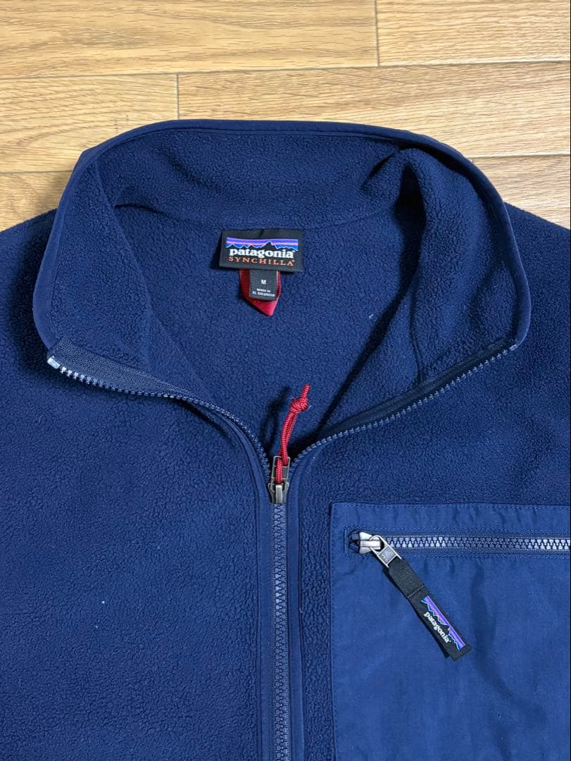 専用　パタゴニア メンズ・シンチラ・ベスト Mサイズ ネイビー SP23 美品