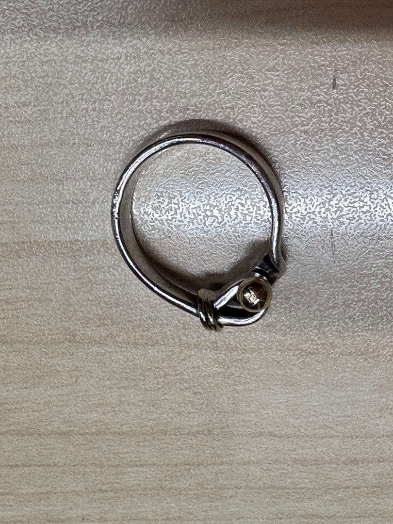 Tiffany&Co.ティファニー　フックアンドアイ　リング　925/750