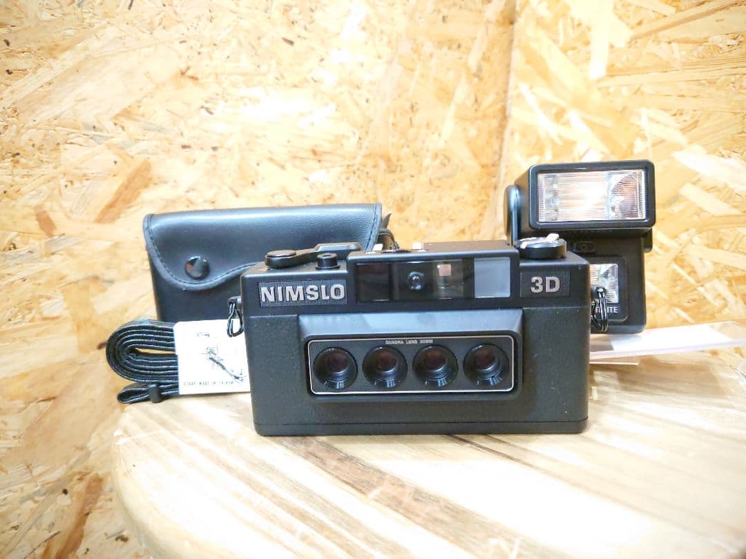 フィルムカメラ 新品未使用 NIMSLO 3D カメラ 3点セット