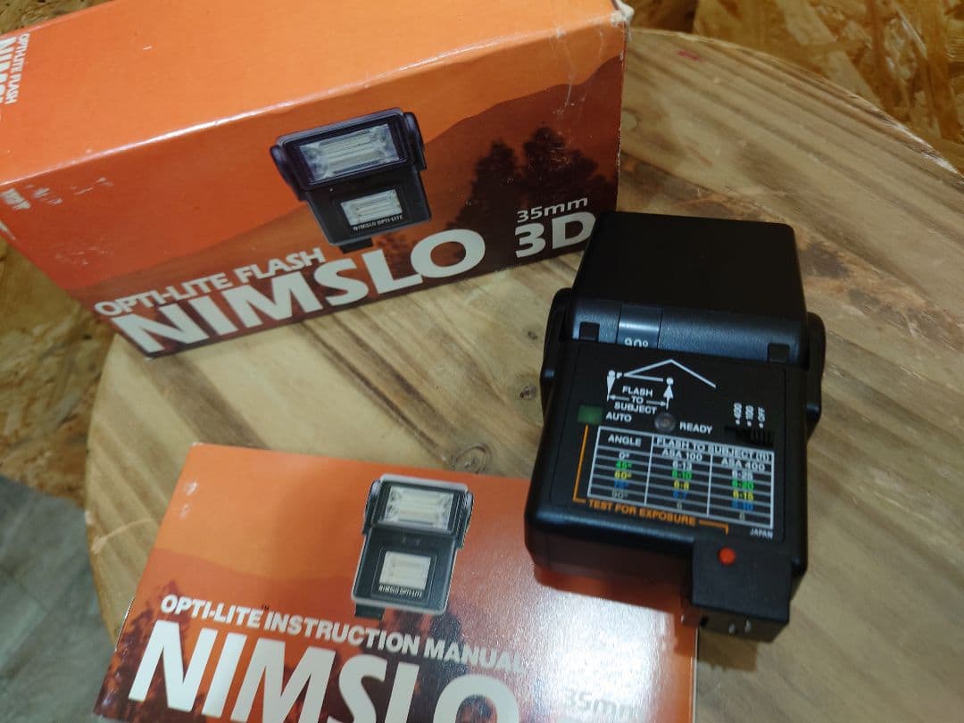 フィルムカメラ 新品未使用 NIMSLO 3D カメラ 3点セット