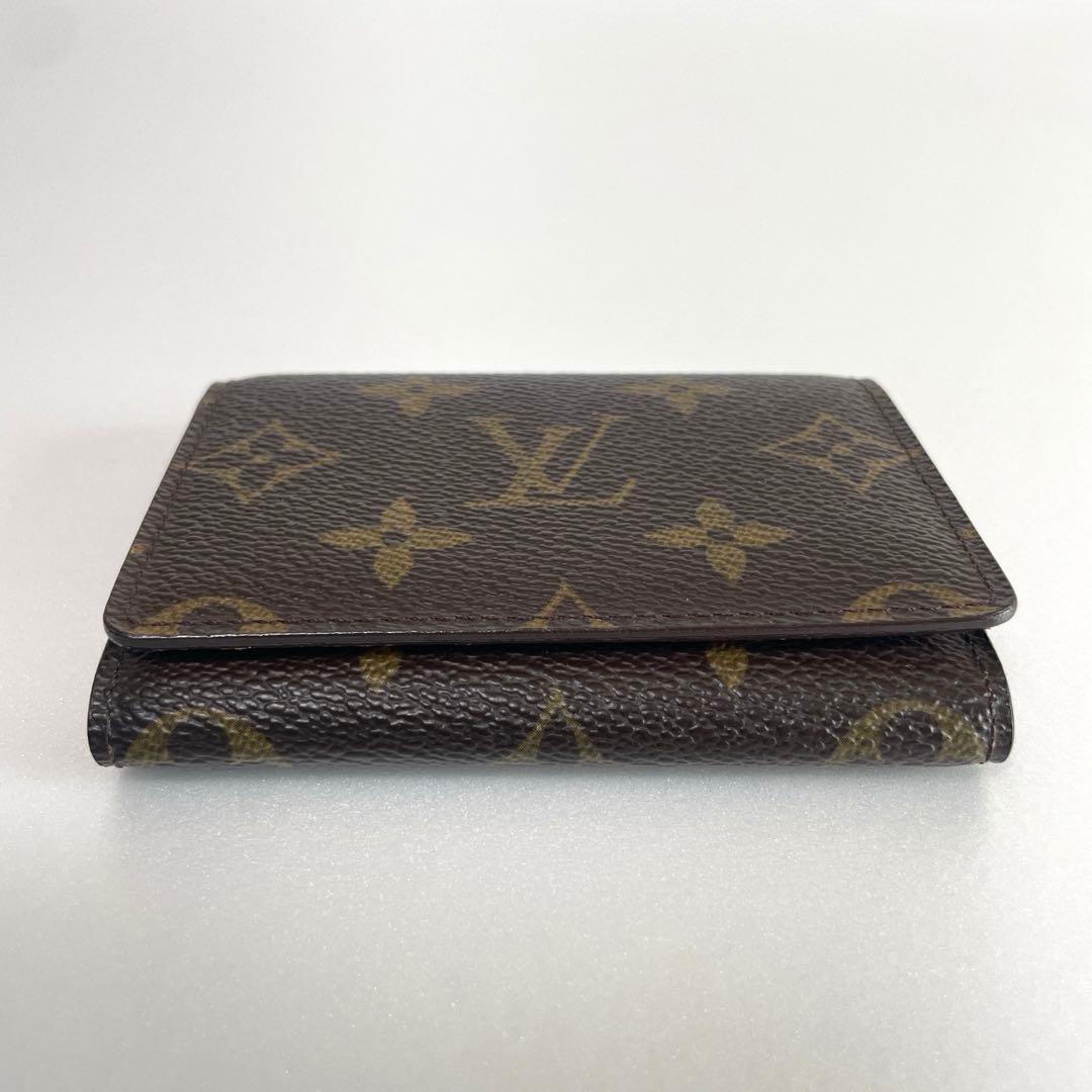 【もへじ】ルイヴィトン　名刺入れ　ダミエ柄