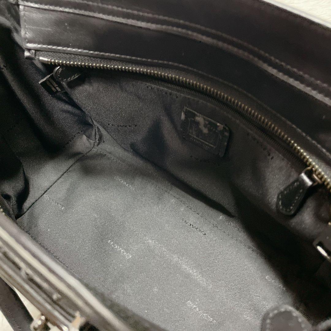 COACH ハンドバッグ スタッズ ターンロック レディース ブラック