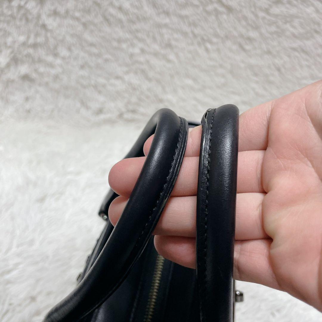 COACH ハンドバッグ スタッズ ターンロック レディース ブラック