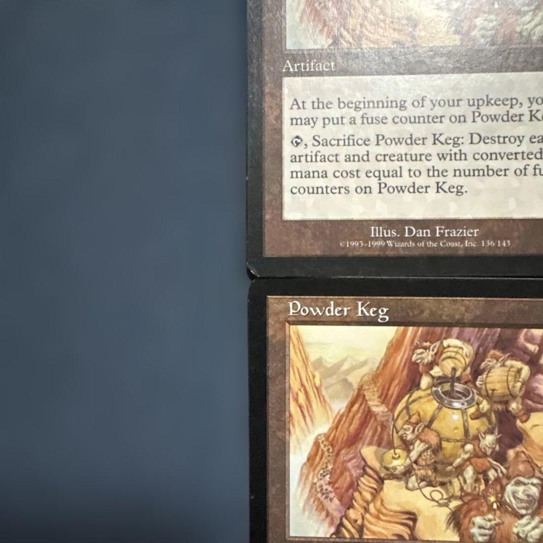 MTG 火薬樽　英語版４枚セット