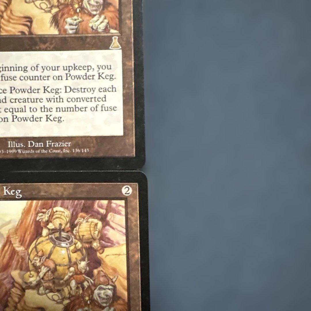 MTG 火薬樽　英語版４枚セット