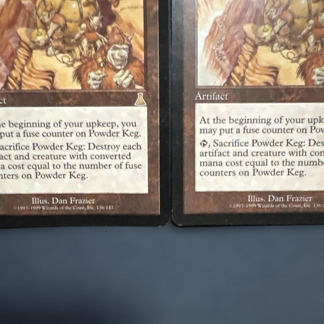 MTG 火薬樽　英語版４枚セット