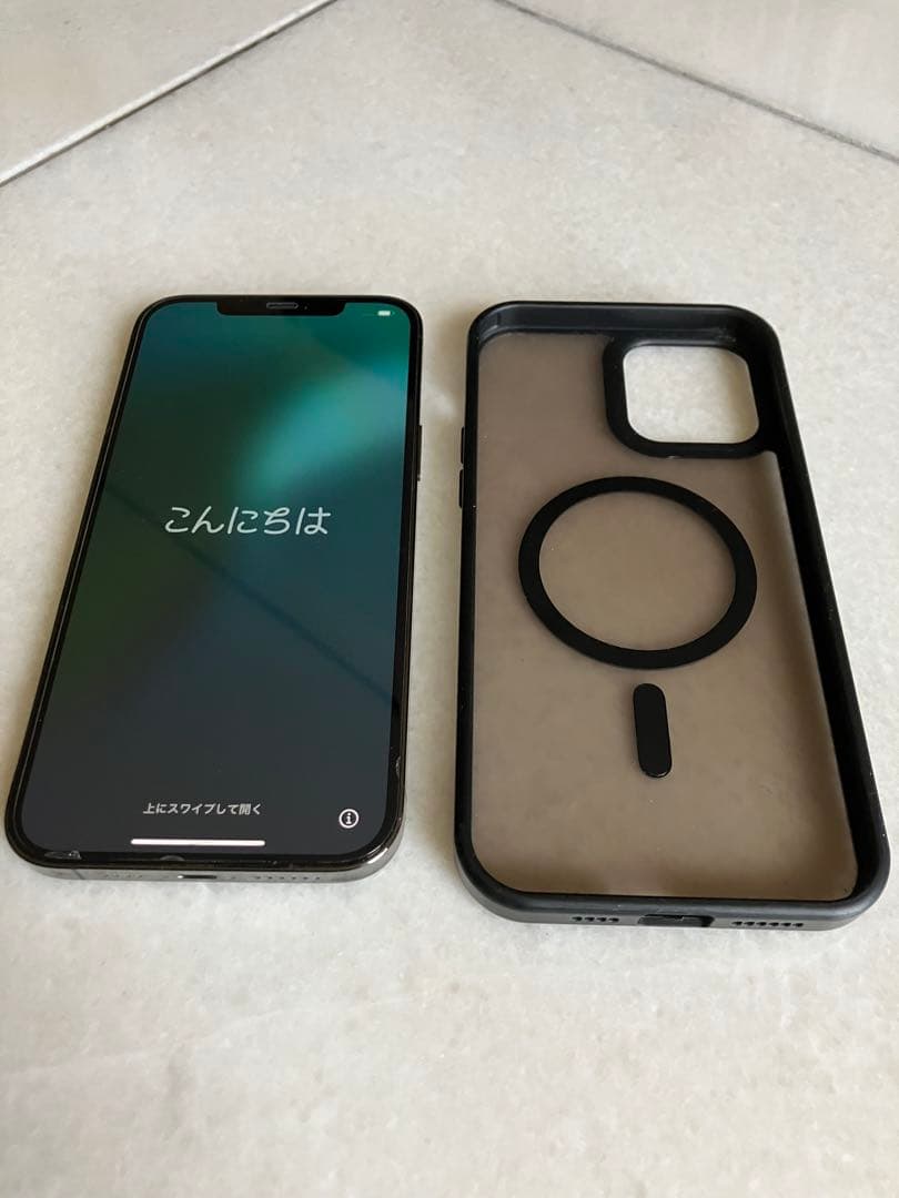 【美品】iphone12promax 256GB 72％SIMフリーおまけ付