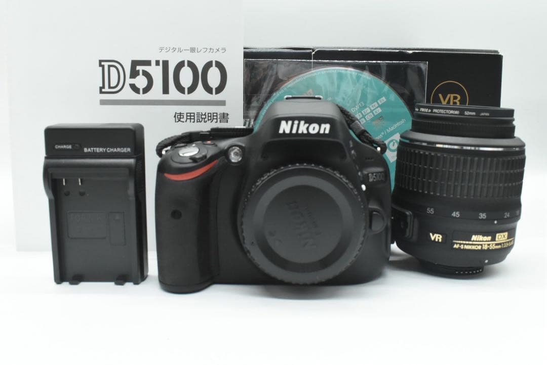 ▪️ほぼ新品▪️ニコンNikon D5100 レンズキットS数540回