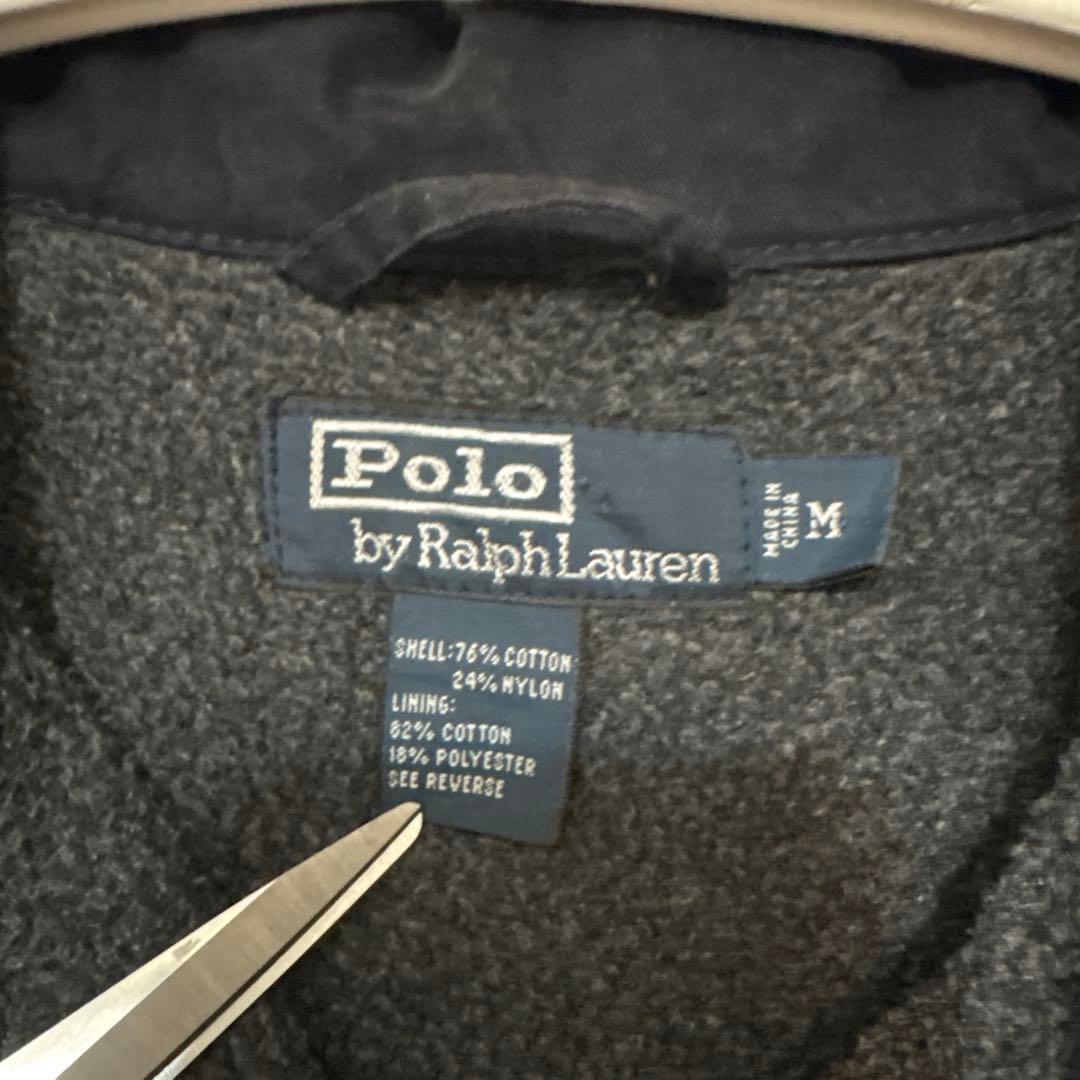 古着 used 90s ポロラルフローレン コーチジャケット ネイビー Mサイズ