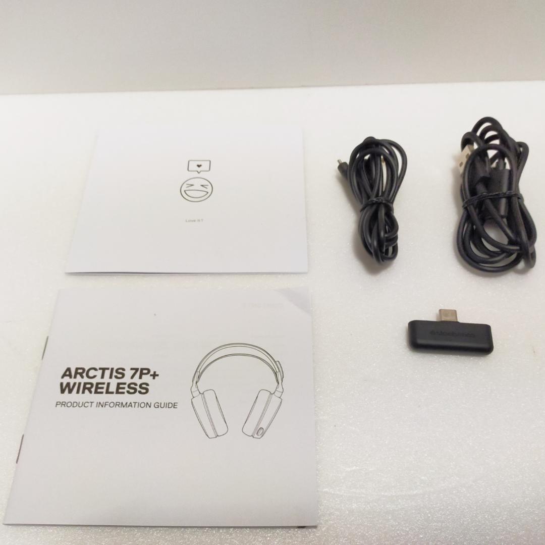【美品】SteelSeries ARCTIS 7P+ ゲーミングヘッドセット