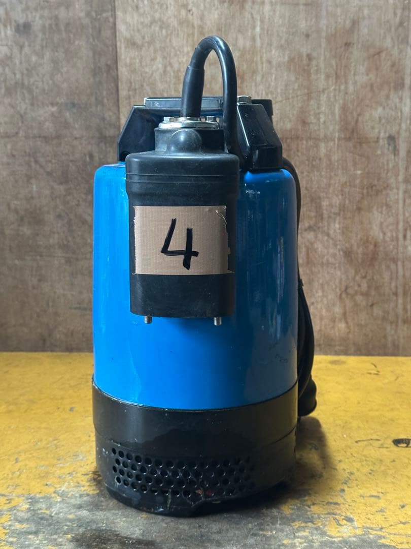 4. 自動運転式　低水位排水用水中ポンプ LB-800 100V 50Hz