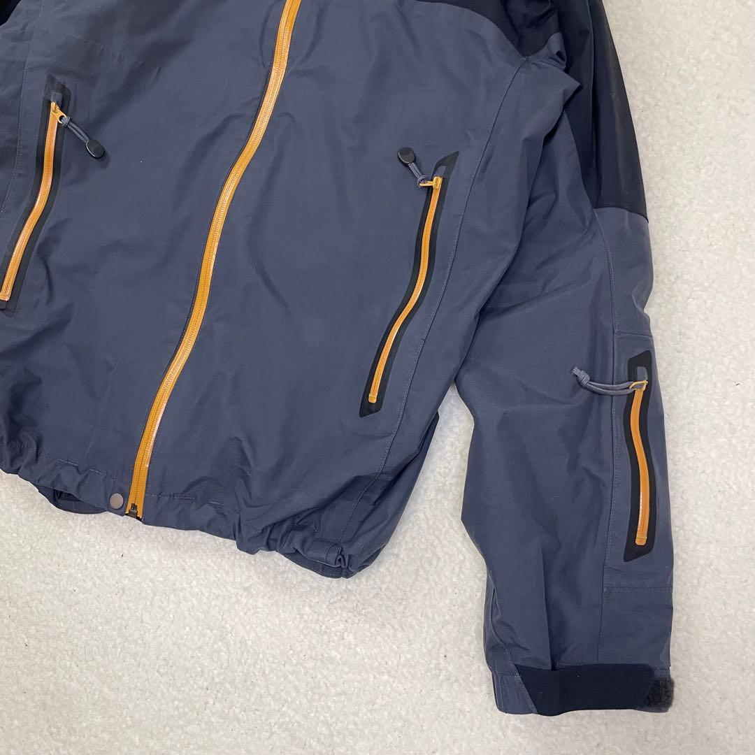 モンベル ストームジャケット マウンテンパーカー メンズ 黒 1102426