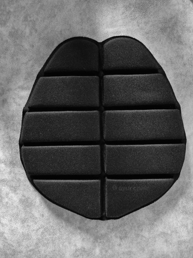 アーユルチェアー　スツール　ブラックＭ　座面高さ49cm &専用耐圧分散マット