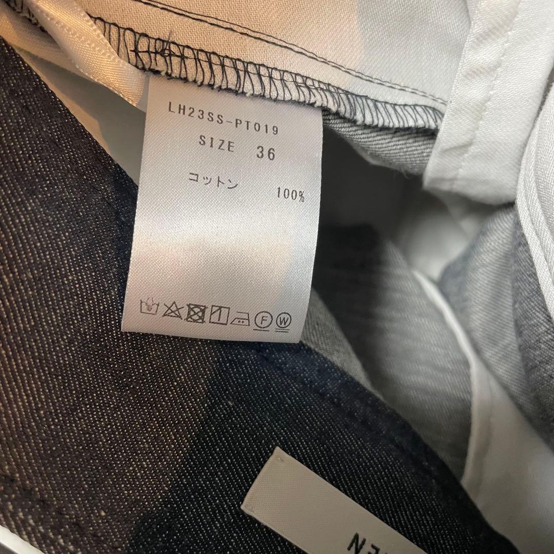 kinako 様　LOHEN ローヘン　ランダムタックハイウエスト　ワイドパンツ