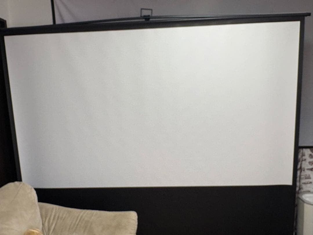 【SHIMC】ホワイトプロジェクタースクリーン 自立式