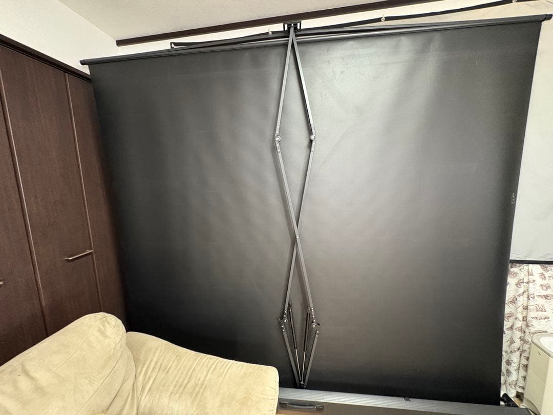 【SHIMC】ホワイトプロジェクタースクリーン 自立式