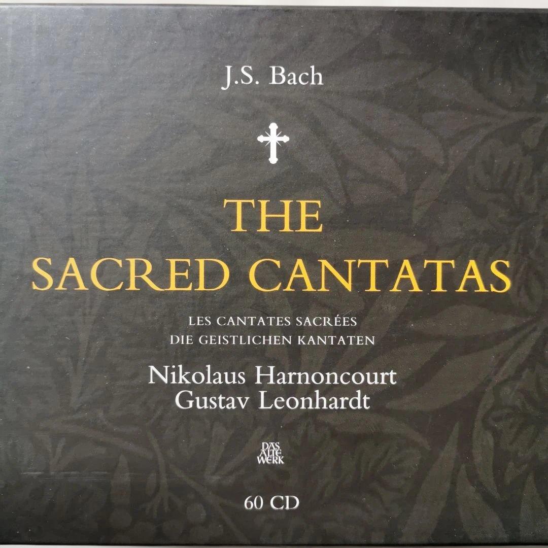 バッハ　アーノンクール　レオンハルト　教会カンタータ全集　60CD