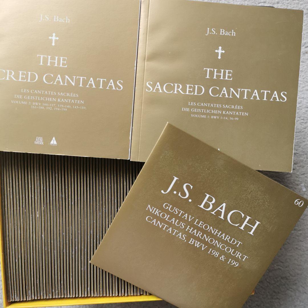 バッハ　アーノンクール　レオンハルト　教会カンタータ全集　60CD